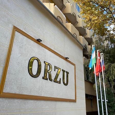 Orzu Hotel Namangan Exterior foto